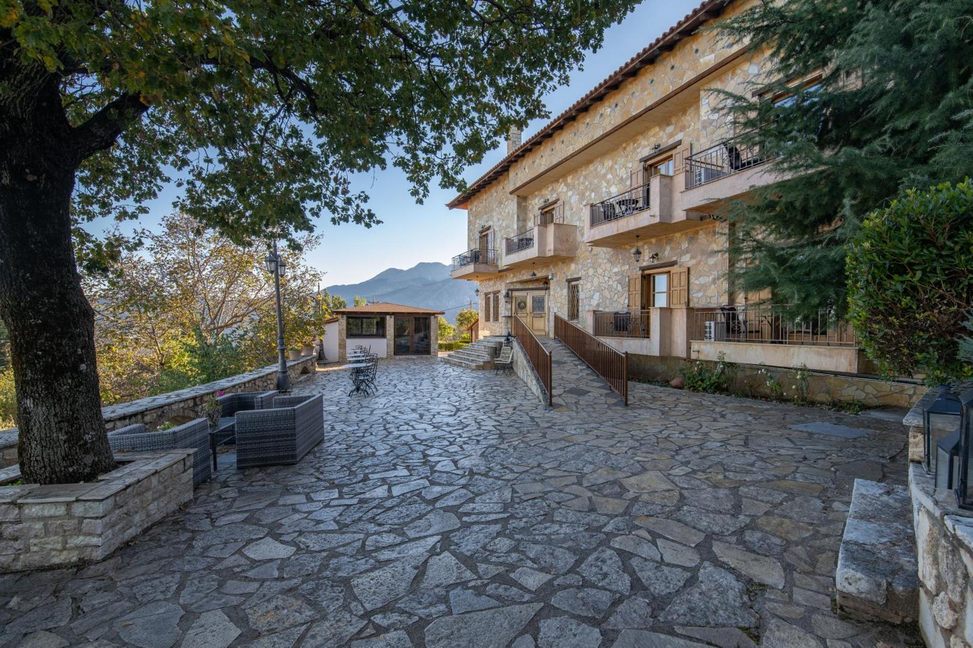 Archontiko Fiamegou Hotel&Spa Synikia Mesi Trikalon Exterior foto