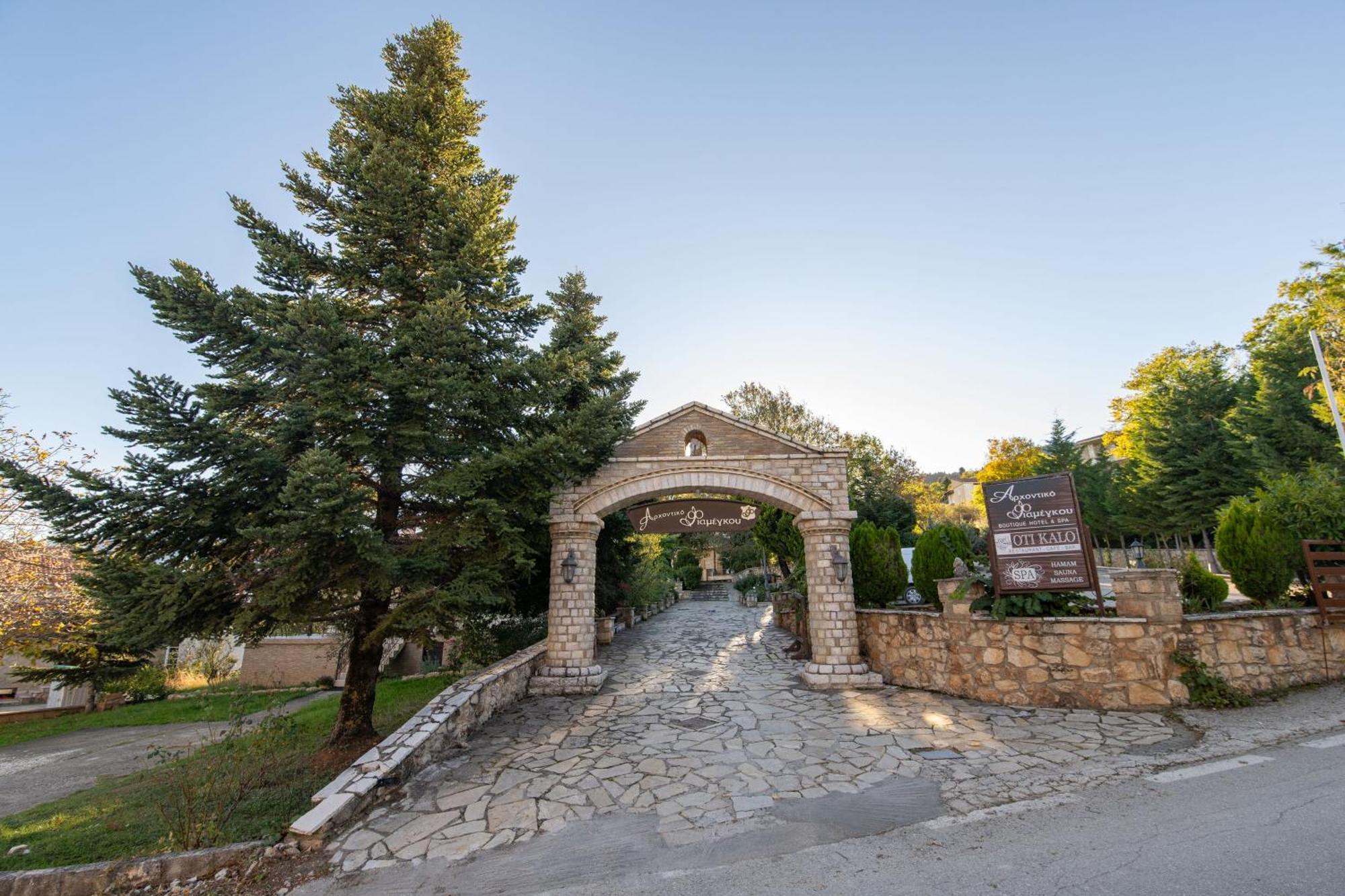 Archontiko Fiamegou Hotel&Spa Synikia Mesi Trikalon Exterior foto